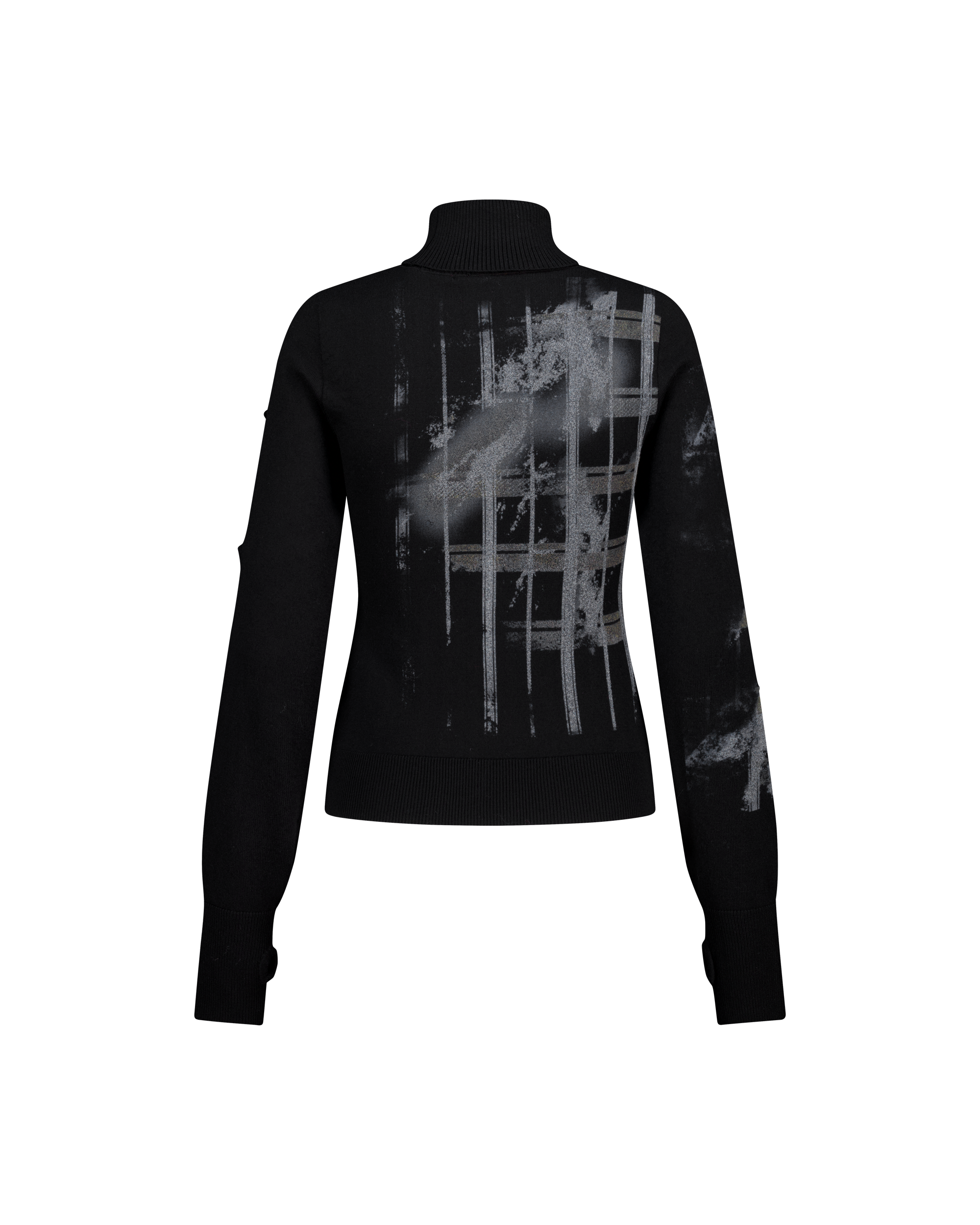 PUZZLED WOOL SWEATER