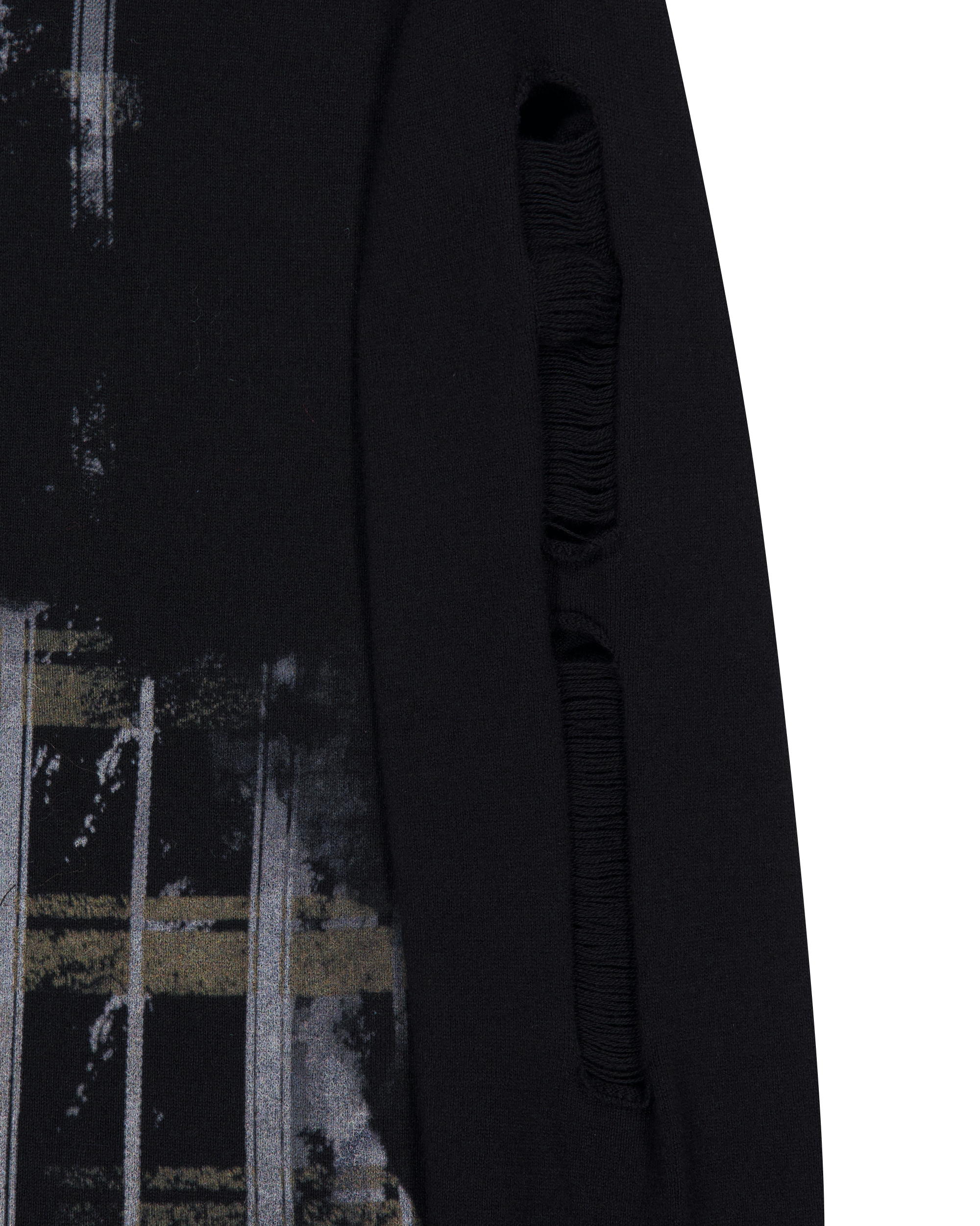 PUZZLED WOOL SWEATER