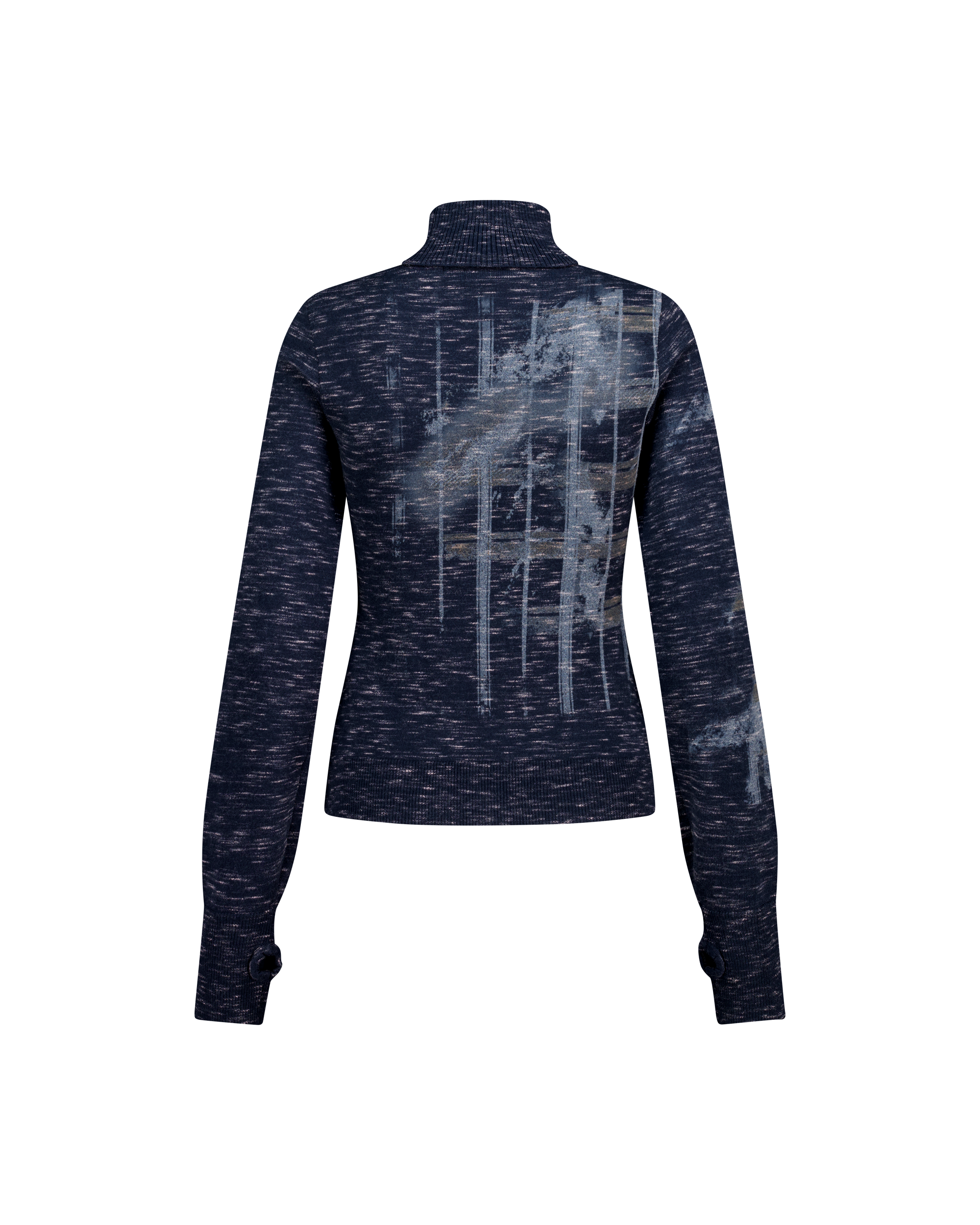 PUZZLED WOOL SWEATER