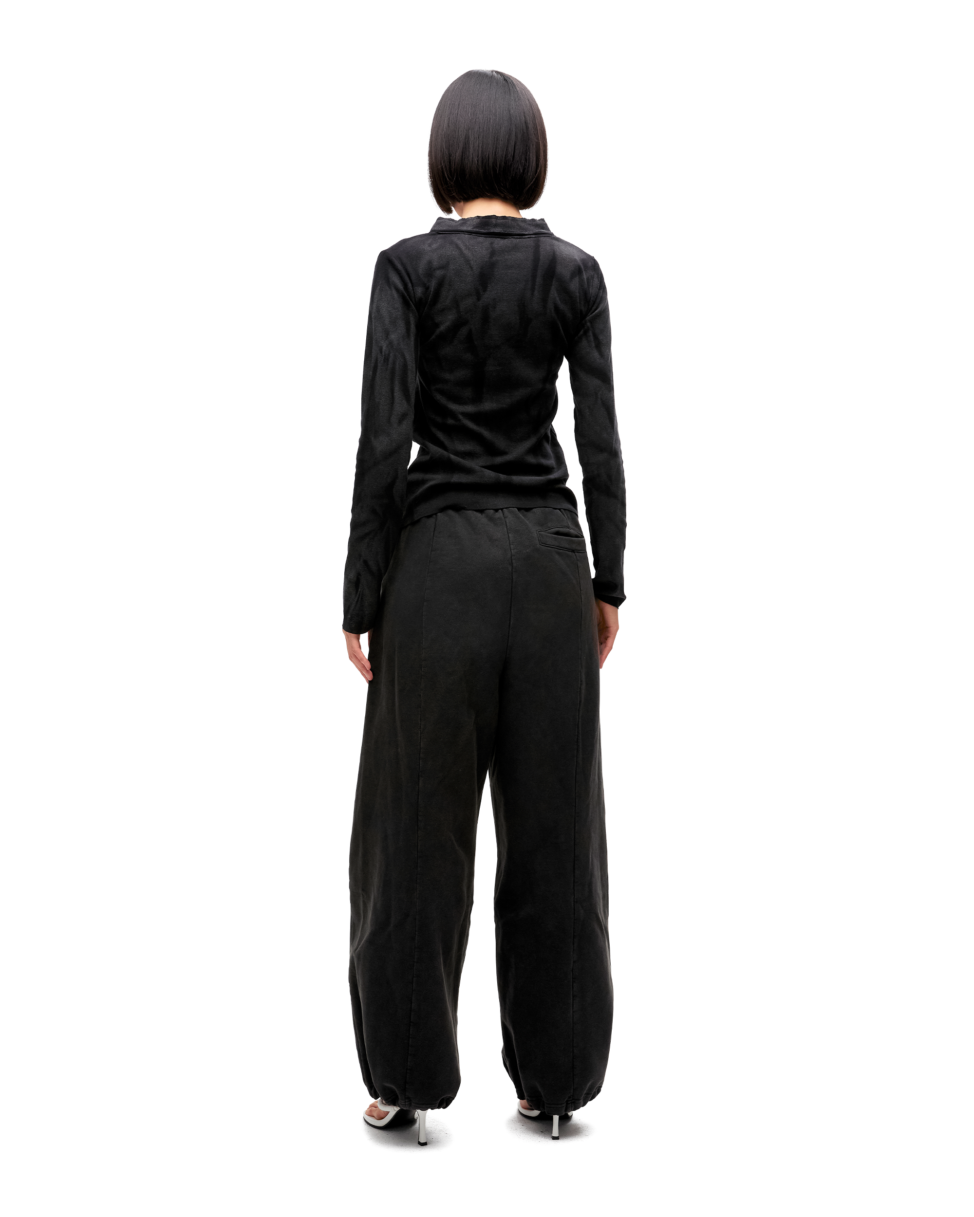 TWISTED BUTTON GHOST TOP