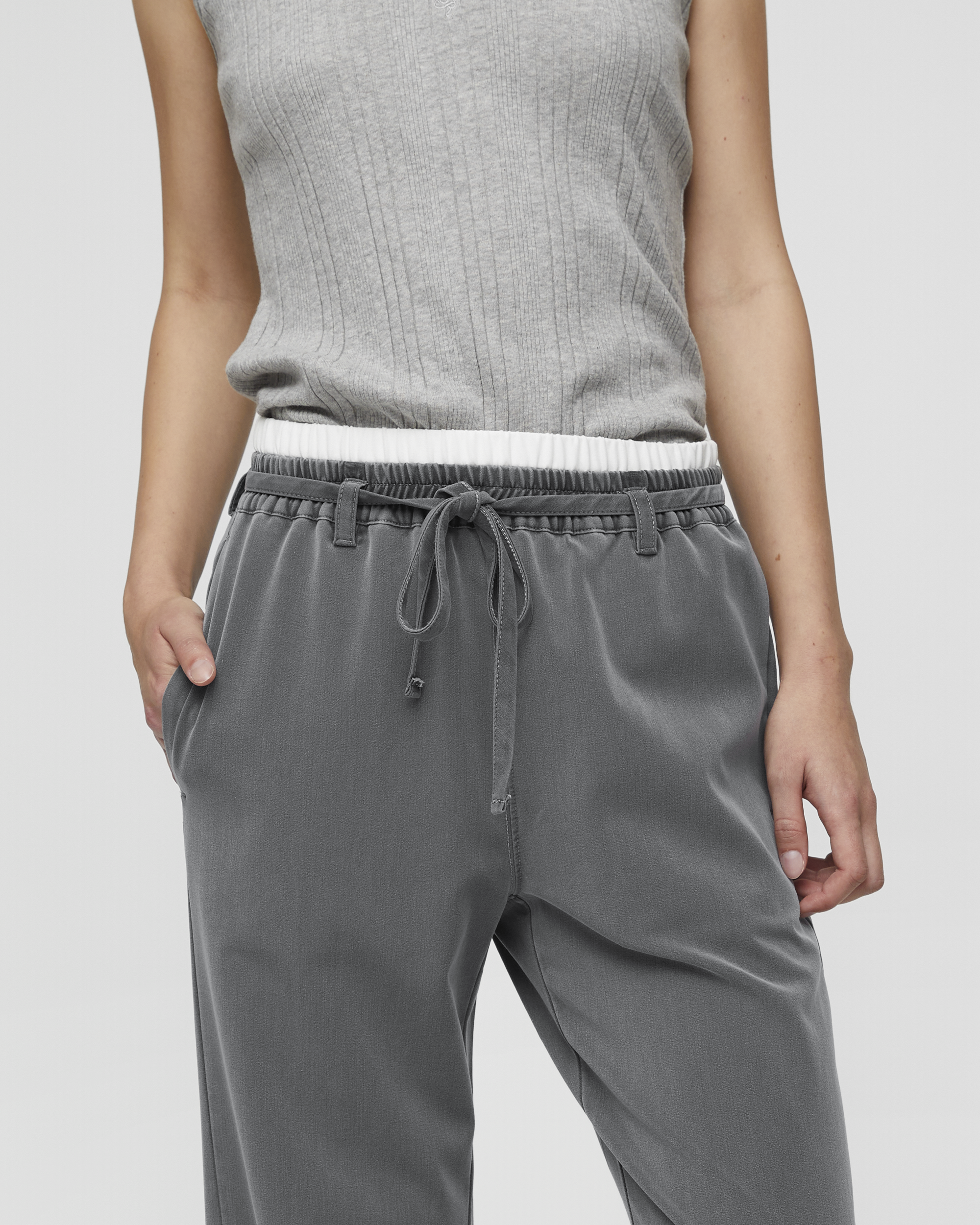 DOUBLE WAIST EASY PANTS
