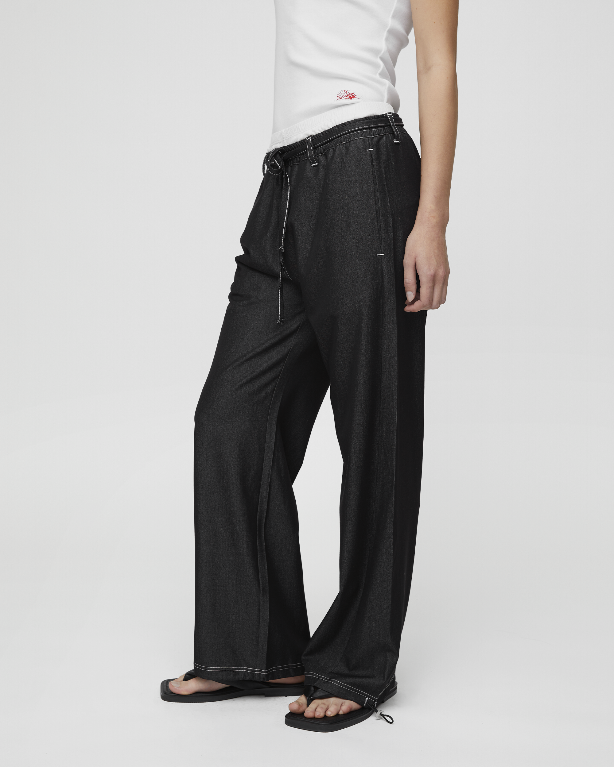 DOUBLE WAIST EASY PANTS