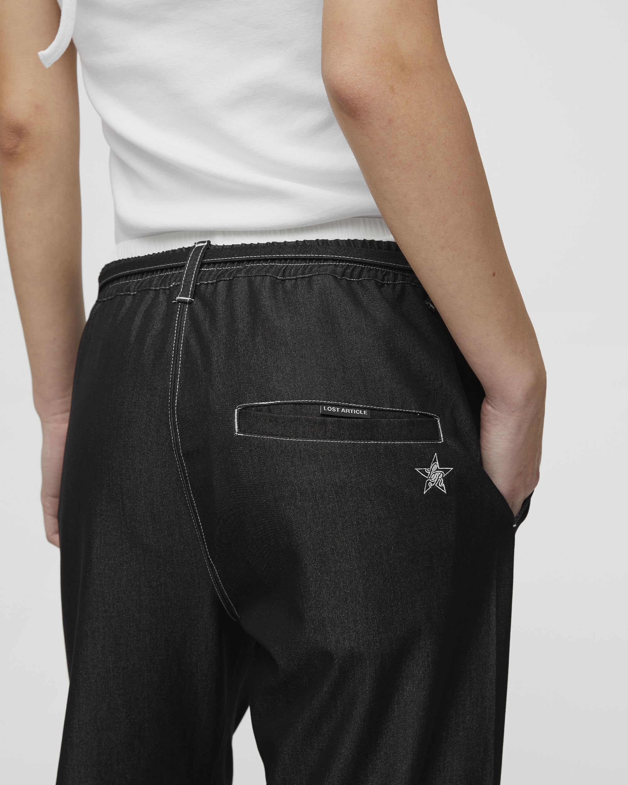 DOUBLE WAIST EASY PANTS